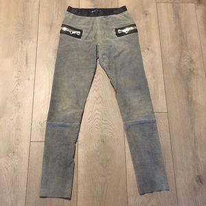 RARE Les chiffoniers lamb leather pants